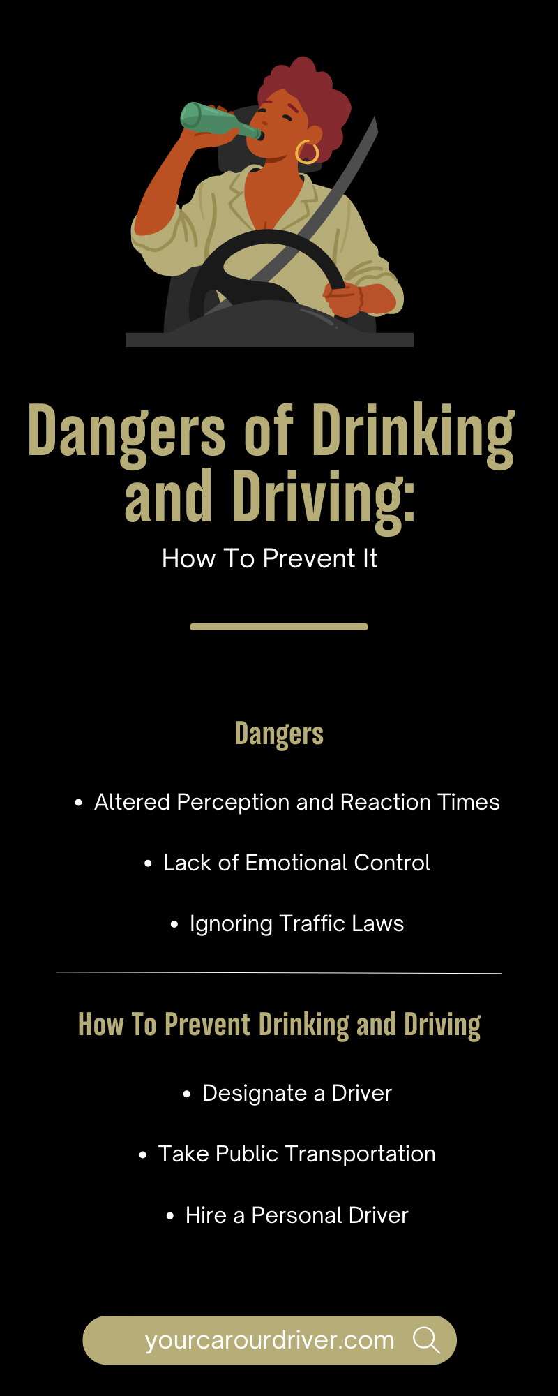 Dangers of Drinking and Driving: How To Prevent It